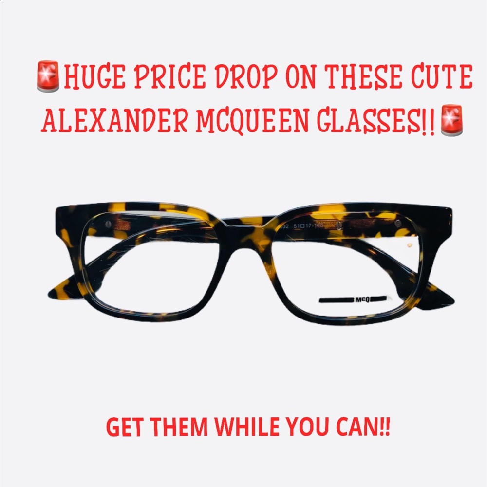 ✨NEW Alexander McQueen Tortoise Glasses | 🎥